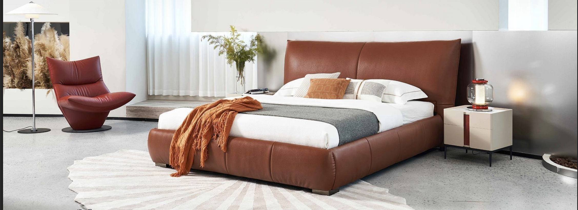 H9065 Upholstered Bed